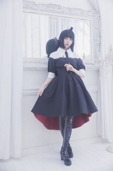 Photo1: Skirt Als【Religieuse】 (1)
